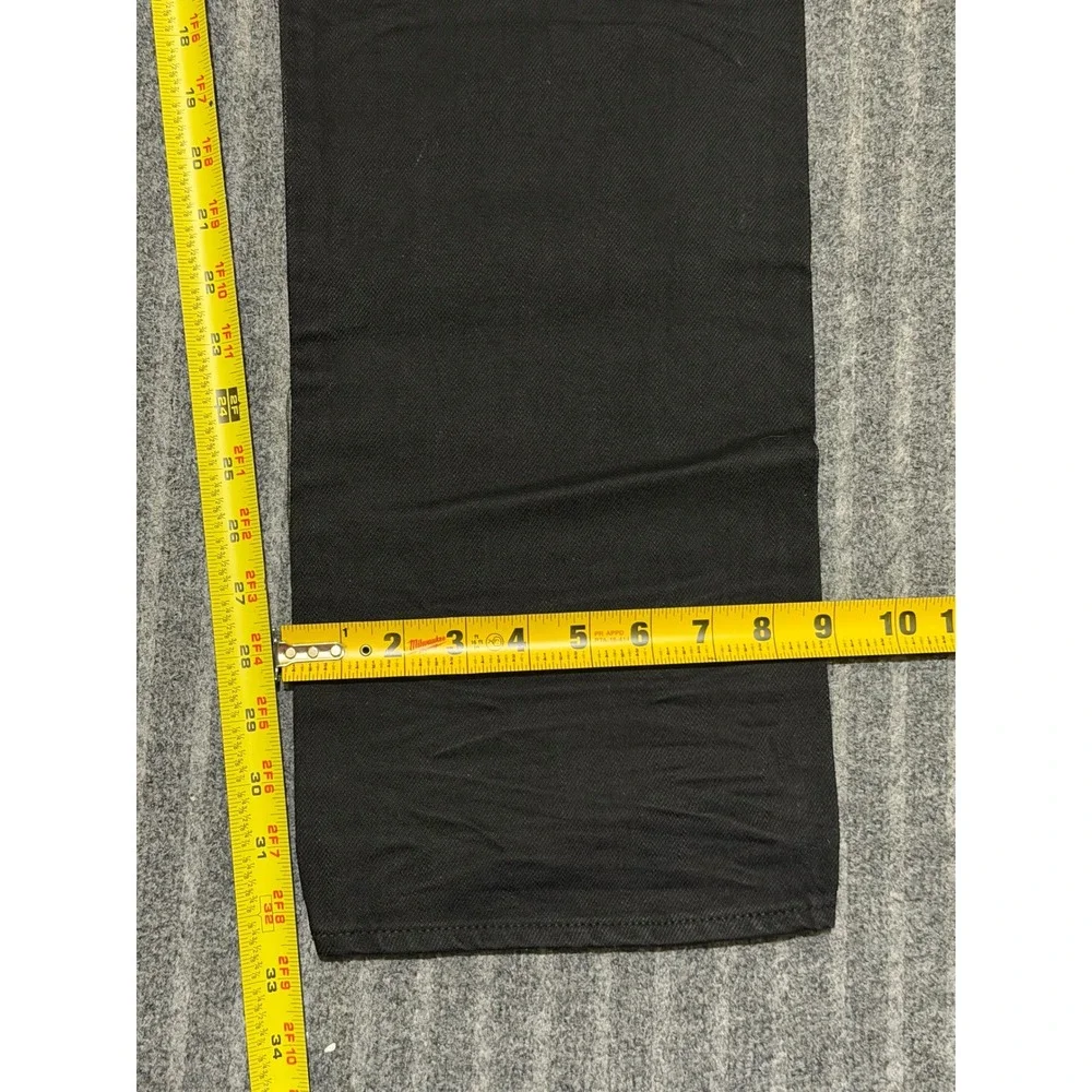 PRPS Goods & Co Demon Black Japanese Selvedge Denim Jeans Mens 38 Slim Straight